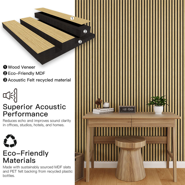 Top Supplier of Acoustic Wood Slat Panels – Factory Direct